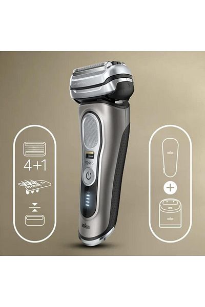 Braun Shaver Series 9 Pro, 5-in-1 SmartCare, Efficient & Gentle, ProLift and travel case - 9465cc