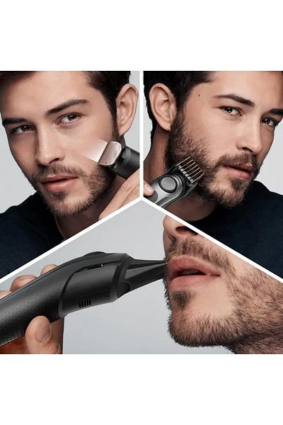 Braun Beard Trimmer AutoSense, 39 Length Precision Dial, 7 Tools, Lifetime Sharp ProBlades - BT7350