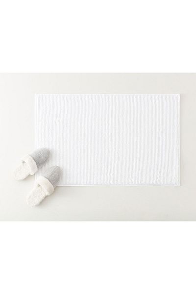 Madame Coco Charles Foot Towel - White