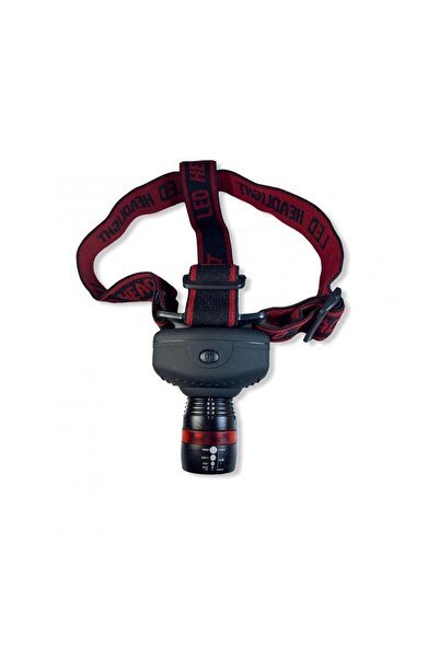 Geltoptan 300 Lümen Pilli Şeritli Zoomlu Kafa Feneri Kampcılık Yürüyüş Koşu S...