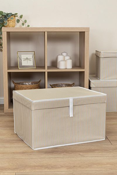 Emofom 5 PCS Maxi чанта за съхранение - Сгъваема кутия под основата Органайзер (50x40x30 cm)