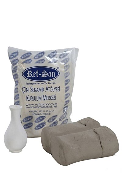Ref-San 802 Porselen Çamuru (VAKUMLU) - 20 Kg