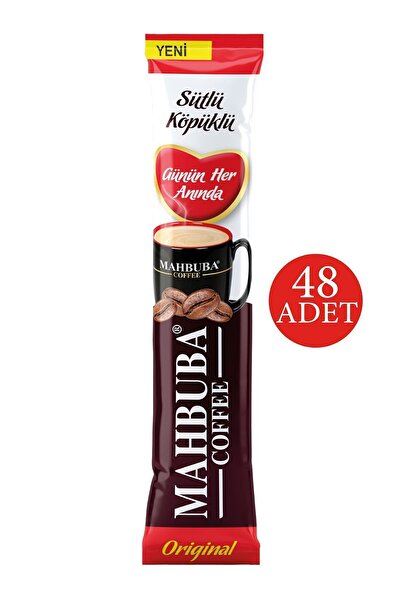 Mahbuba 3ü1 Arada Sütlü Köpüklü Hazır Kahve 48x18gr