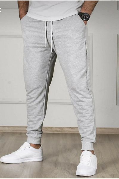 memowear Unisex 2ip πλεκτό ύφασμα με ριμπ καλοκαιρινή φόρμα στο κάτω μέρος