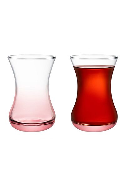 Madame Coco Lavem-Pink Touch 6-Piece Tea Cup - 155 ml