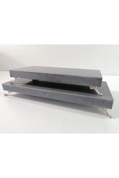 Başakmarble Magnetite Quartz Marble 2-Piece Presentation Rack