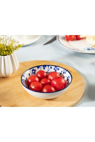 Madame Coco وعاء ريف بلو جرين - أزرق - 12x4 سم