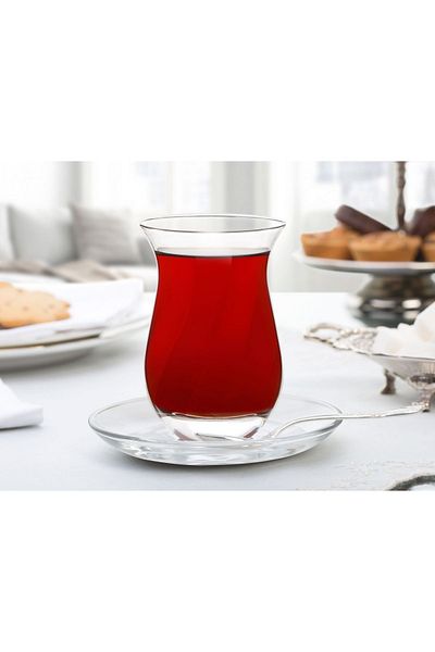 Madame Coco بريجيت طقم 6 أكواب شاي 168 مل