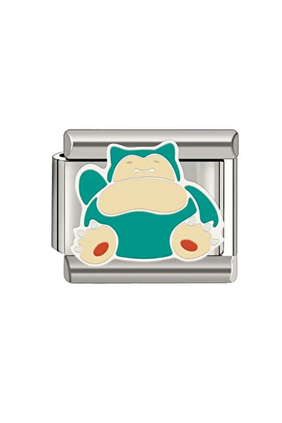 Naturel Tılsım سوار سلسلة بوكيمون من الفولاذ المقاوم للصدأ الإيطالي مقاس 9 مم