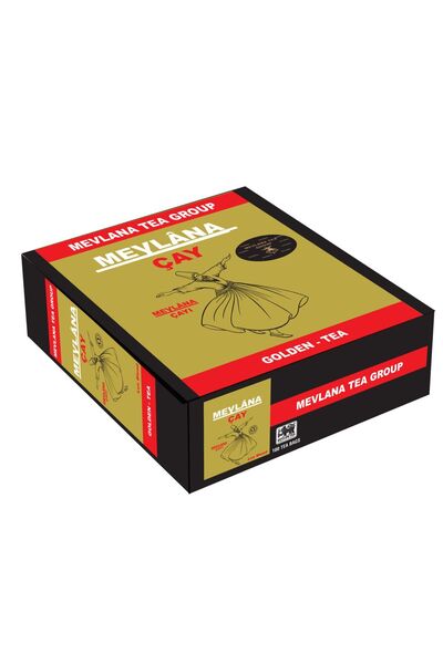 Mevlana Çay 100 Adet - %100 Ceylon Sri Lanka Sallama Mevlana Tea Group Bardak Poşet Çay Siyah Saf Yaprak Çay