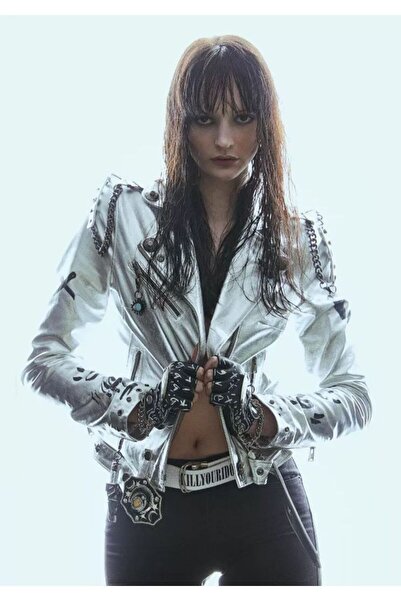 KillYourIdols Basic Blade Runner Neon Grey Custom Jacket