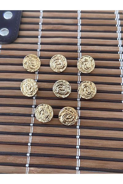 ODDA TASARIM ATÖLYESİ Round Shirt and Dress Button Set