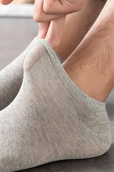 KRAL SOCKS Σετ 8 - 8 ζευγάρια βαμβακερές αόρατες καλοκαιρινές κάλτσες για γυναίκες και άνδρες
