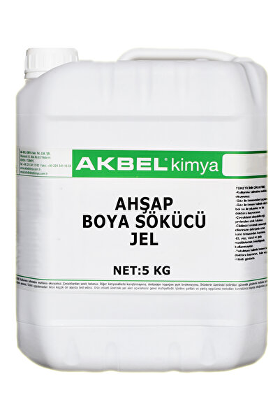 akbel Ahşap Boya Sökücü Jel 5 kg.