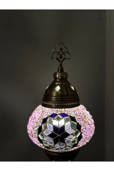 CYL Mosaic Patterned Authentic Dress - Table and Lampshade