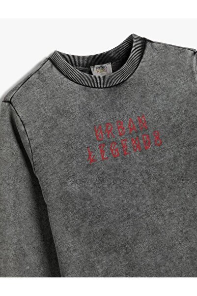 Koton 4wkb10622tk Обувка за момче Антрацит с мотиви