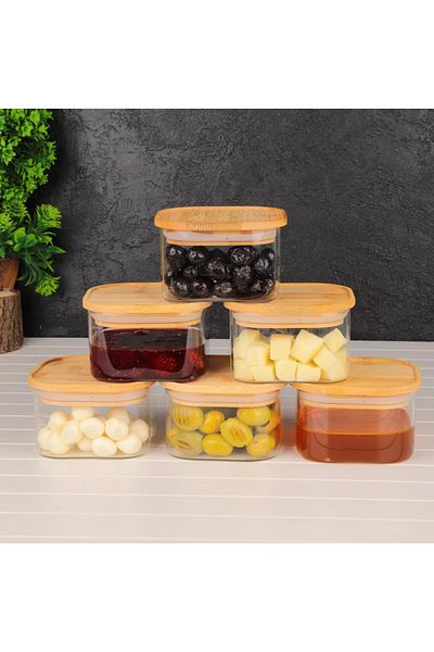 MİEN Mien 6 Pieces Breakfast Vacuum Lid