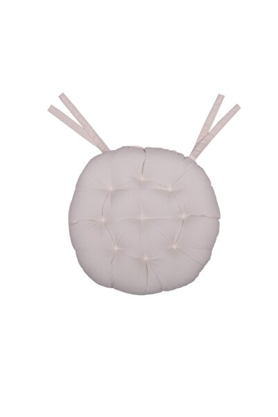 Kuscini Margherita Sandalye Minderi Krem 40Ø