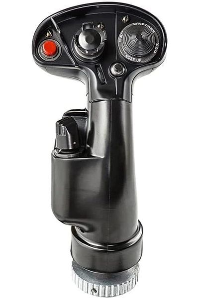Thrustmaster F/A-18C Hornet™ HOTAS Grip: versatile replica fighter aircraft flight stick handle for Windows games