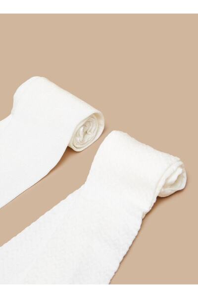 Barefeet Textured Tights - Set of 2