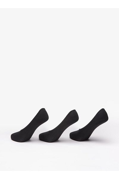 Celeste Shoemart Solid No Show Socks - Set of 3