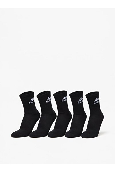 Kappa Solid Crew Length Sports Socks - Set of 5