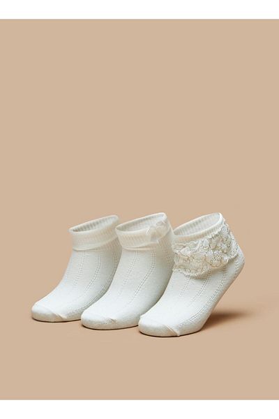 Barefeet Assorted Ankle Length Socks - Set of 3