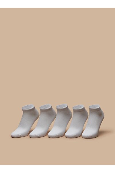 Celeste Textured Ankle Length Socks - Set of 5