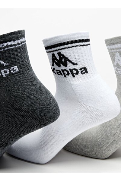 Kappa Logo Detail Crew Length Sports Socks - Set of 5
