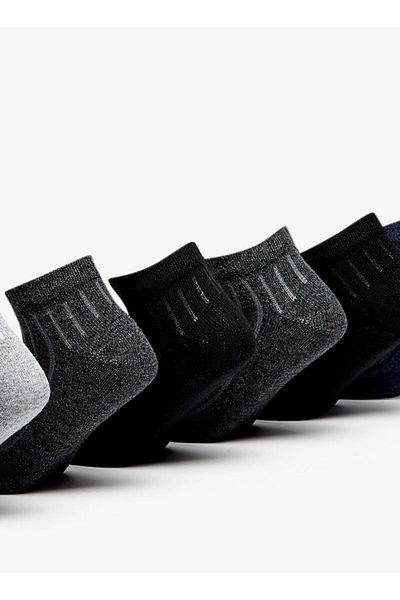 LBL by Shoexpress Striped Ankle Length Socks - Set of 7