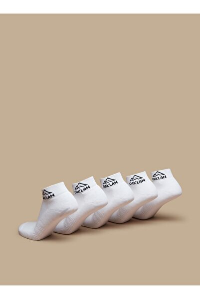 Oaklan by Shoexpress Logo Print Ankle Length Sports Socks - Set of 5