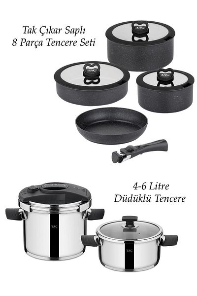 Taç EasyCook 12 Piece Cooking Set