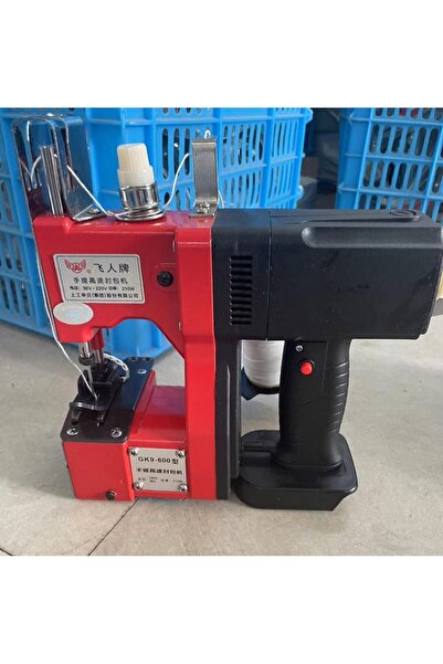 Fly Şarjlı Çuval Ağzı Dikiş Makinesi Gk9-600. (ÇİFT BATARYALI)