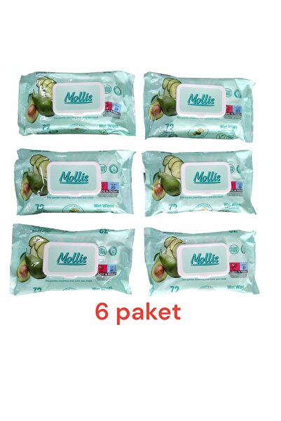 Islak Mendil 72'li X 6 Paket