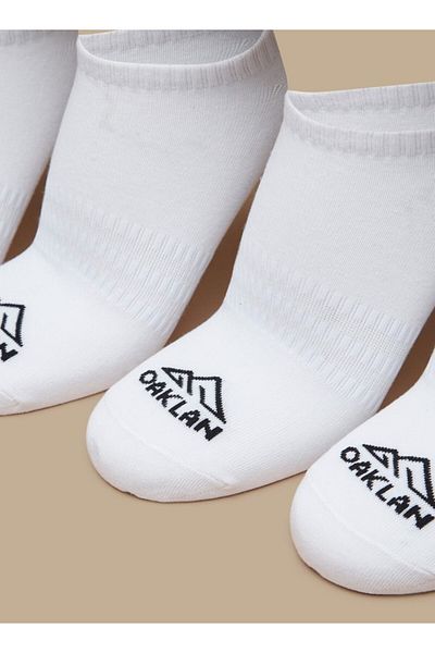 Oaklan by Shoexpress Logo Baskılı Bilek Boyu Spor Çorapları - 5'li Takım