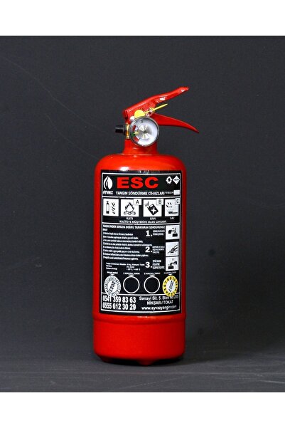 Esc yangın söndürme cihazları 4 Yıl Garantili 1 Kg Yangın Söndürücü Uyumlu  A...