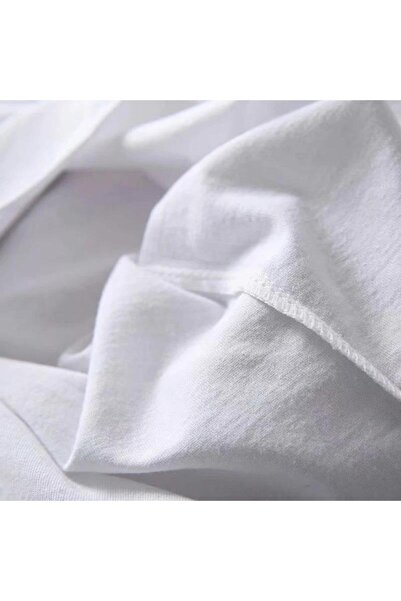 Touz Moda Λευκό μακρυμάνικο μπλουζάκι Raglan