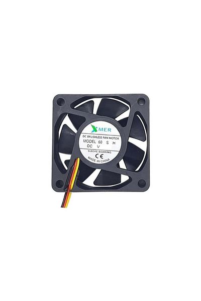 Arduino 12V 0.20A 3P 60x60x20mm Fan