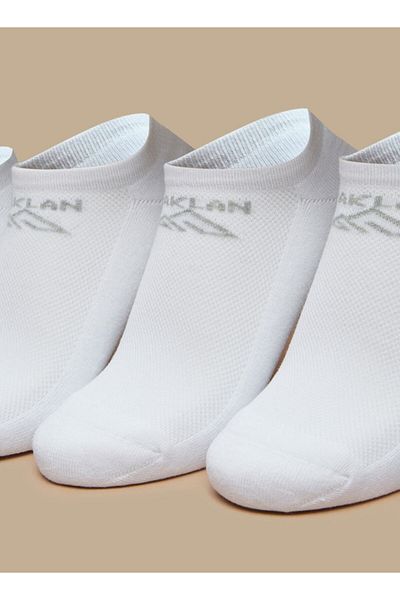 Oaklan by Shoexpress جوارب رياضية بطول الكاحل بطبعة شعار الماركة - طقم من 5 قطع