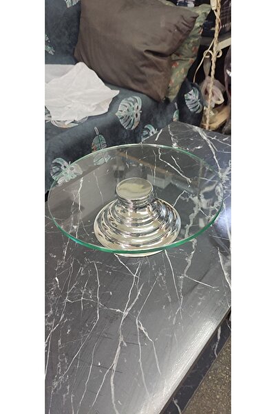 milenasilver Gümüş Kaplama Pasta Standı