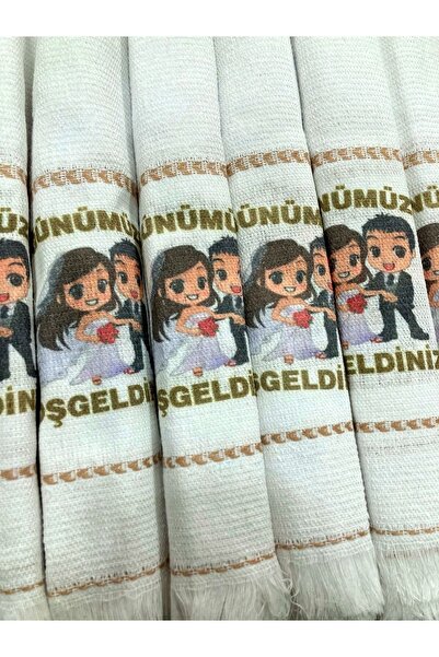 yörük tuhafiye Wedding Towel, Car Towel, Convoy Towel 12 Pieces. Promise, engagement, school towel, New Bride and Groom 1