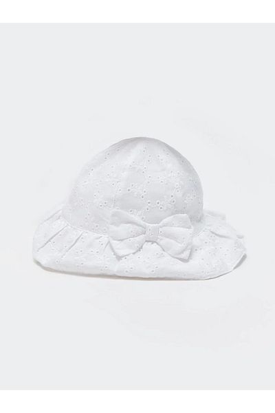 LC Waikiki LCW baby Bow Detailed Baby Girl Bucket Hat