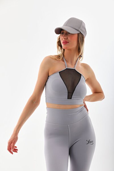 Rosy Live in style Visok struk Oblikuje figuru Leggings Prednji deo crni Sa d...