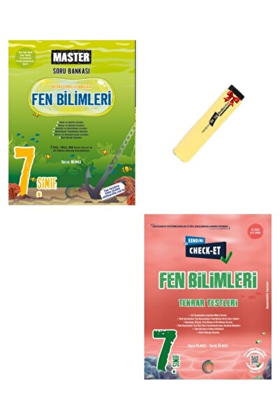 Okyanus Yayınları 7. Sınıf Fen Bilimleri Master Soru Bankası ve Check Et Tekr...