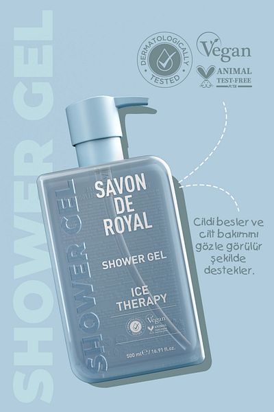 Savon De Royal ميراكل 500 مل جل استحمام آيس ثيرابي