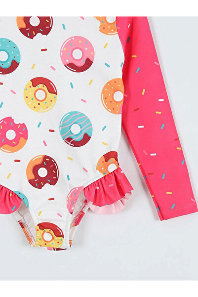 LİNOTTİ Κοριτσίστικο μακρυμάνικο μαγιό