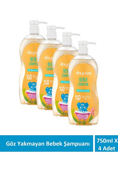 Daycare Bebek şampuanı 750 ml X 4 Adet