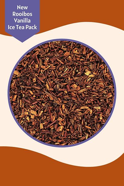 Mim and More Rooibos Vanilla Ice Tea Pack - Cold Tea Pack, 5X20 g