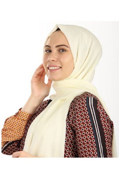 Octopus Βραδινό φόρεμα Janjan με γυαλιστερή σατέν υφή - Hijab Chiffon Shawl