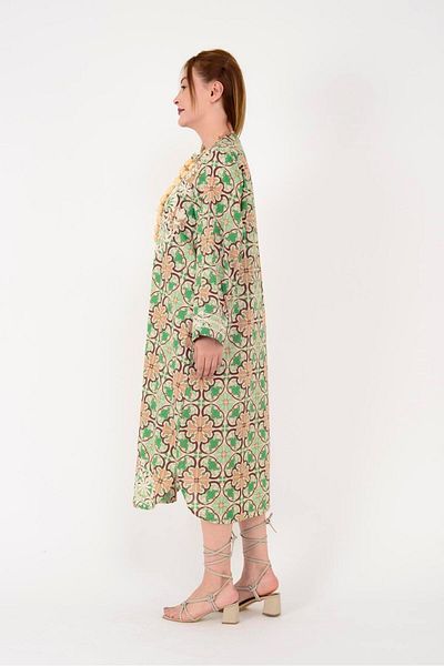 Park Moda AN10668 ΦΟΡΕΜΑ ΛΟΥΛΟΥΔΙΝΟ ΜΕ ΛΕΠΤΟΜΕΡΗ ΚΕΝΤΗΜΑ